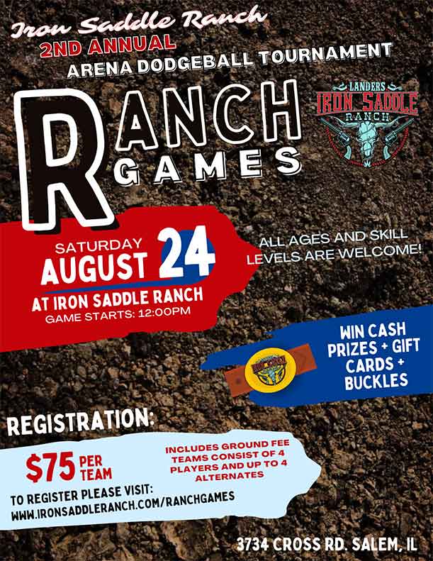 Dodgeball Tournament at Iron Saddle Ranch
