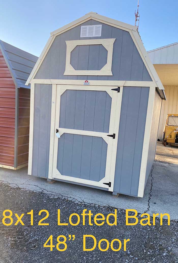 Derksen buildgs- 8x12 lofted barn