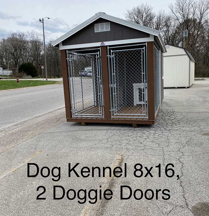 Derksen buildings- Dog Kennel 8x16